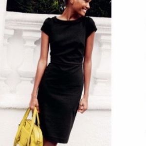 Boden Black Audrey Ponte Dress